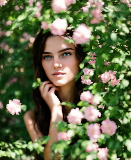 <lora:SvemaColor:0.65>,masterpiece, perfect photo portrait of a solo beautiful teen girl, day, trees, flowers, shot on Svema_Color, shot on 85mm lens, cinematic still, detailed beautiful face