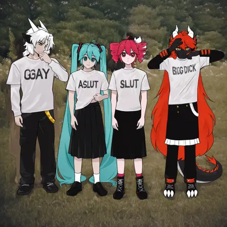 Gay, Abortion, Slut, Big Dick Shirts | meme Concept