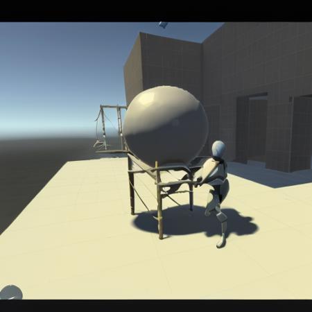 unity, test detailed scene, fps arena ,  <lora:unity_style:1>