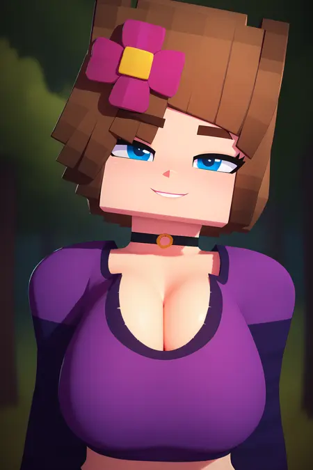 Jenny Belle (SlipperyT - Minecraft) - LoRA PonyXL [NSFW Support]