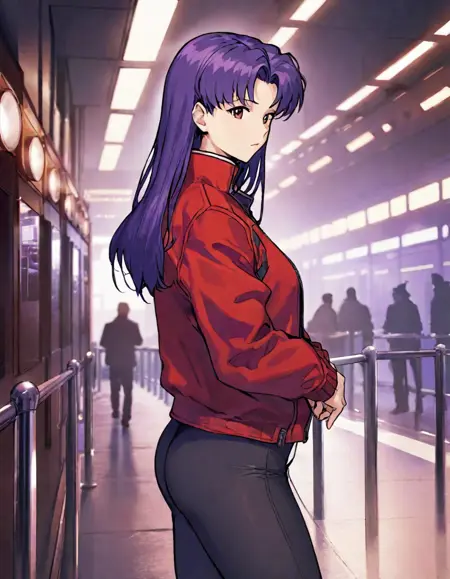 Misato Katsuragi SDXL (IA3)