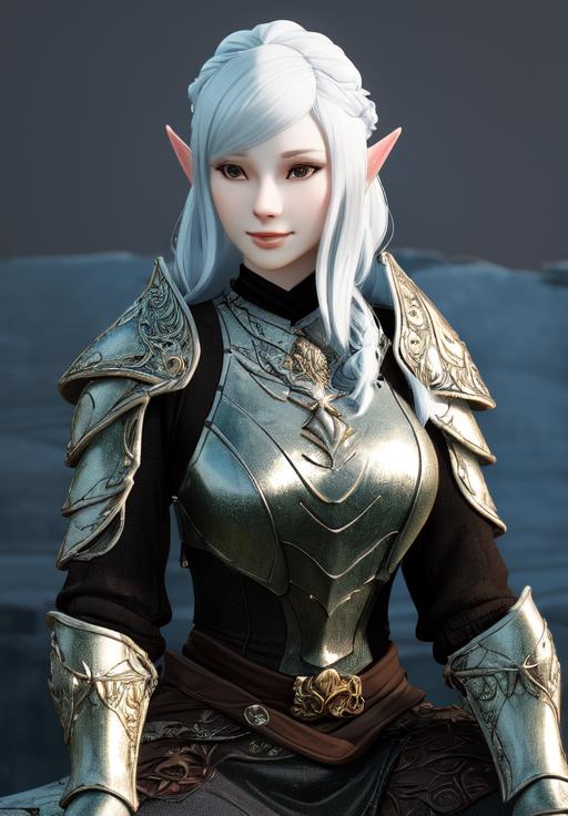 Snow Elves - Skyrim (Character Style) image by AsaTyr