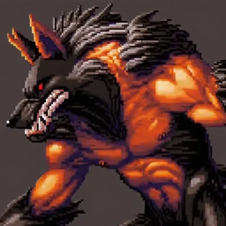 Werewolf - Castlevania Portrait of Ruin