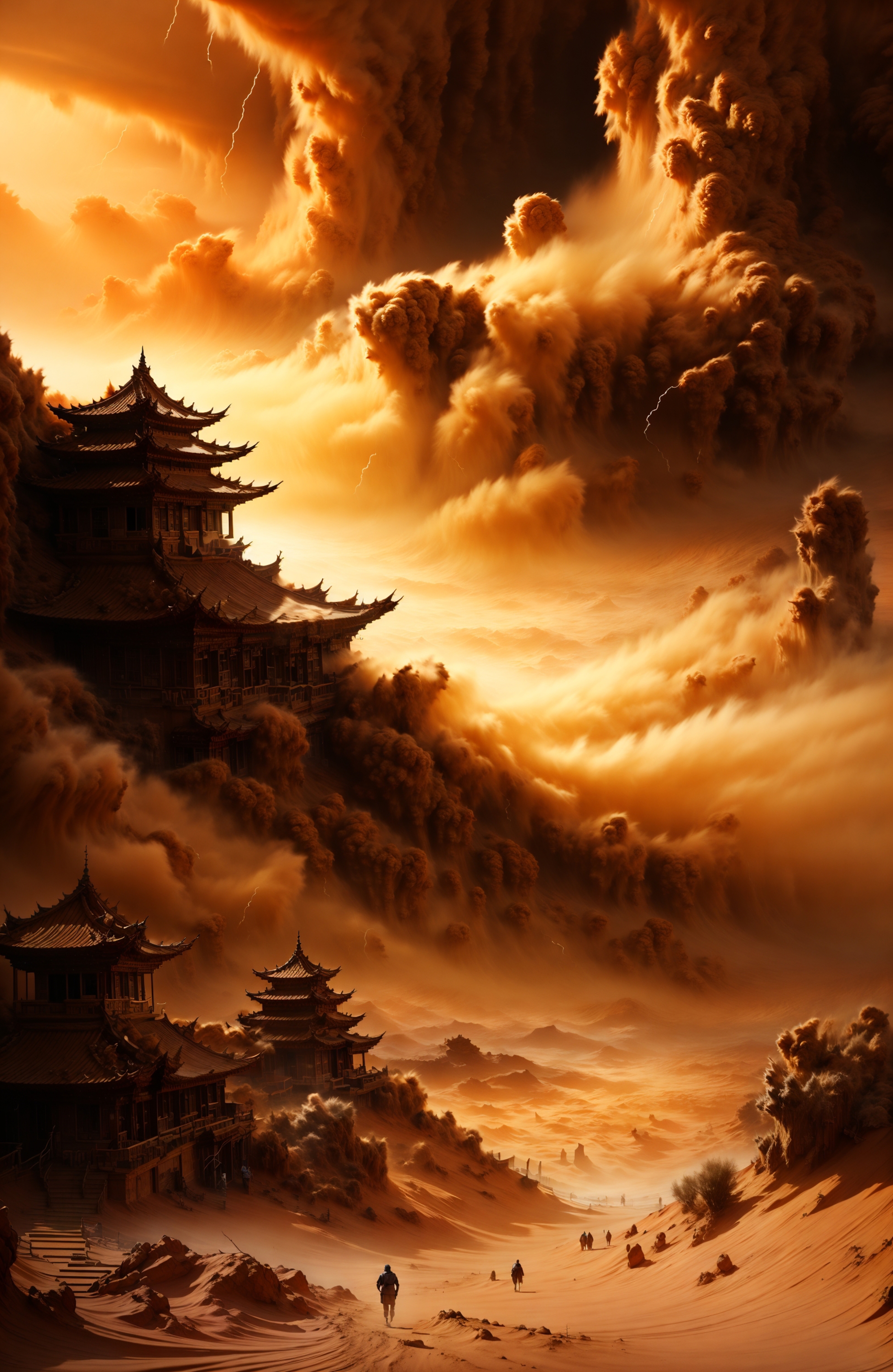绪儿-末日沙暴 Doomsday sandstorm image by XRYCJ