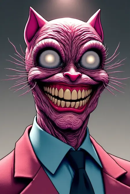 Exaggerated rubber hose animation