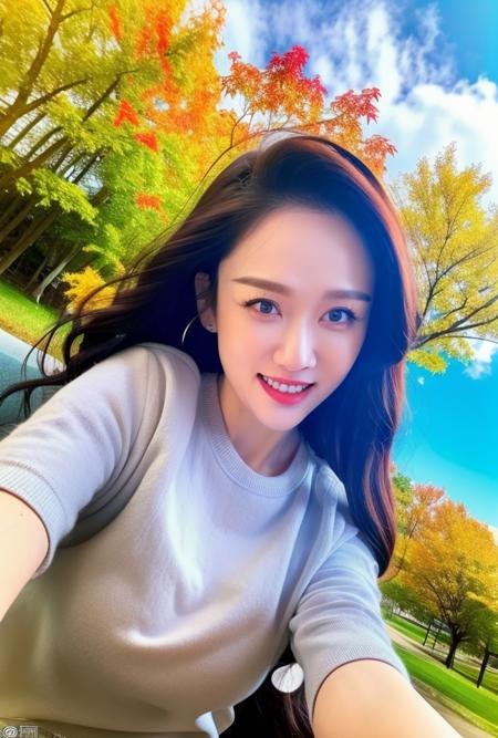 <lora:chenqianen2:0.95>chenqiaoen face,chenqiaoen body,grin,pov
chenqiaoen_body, chenqiaoen_face, 1girl, jewelry, solo, cloud, autumn, realistic, looking at viewer, sky, autumn leaves, earrings, long hair, upper body, day, black hair, teeth, outdoors, smile, tree, ocean, breasts, water, open mouth, blue sky, shirt, hat, braid, twin braids, baseball cap, white shirt, pov
(pov:1.2)