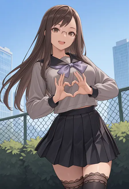 Megumi Yakushiji / 薬師寺 恵 (13 Sentinels: Aegis Rim) [IllustriousXL]