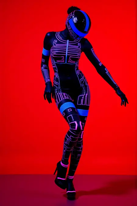 Neon Retro Futurism