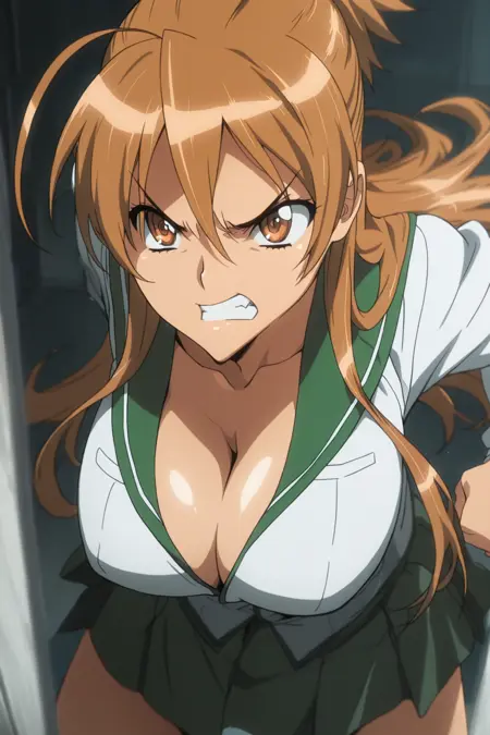 Highschool of the Dead Anime Style