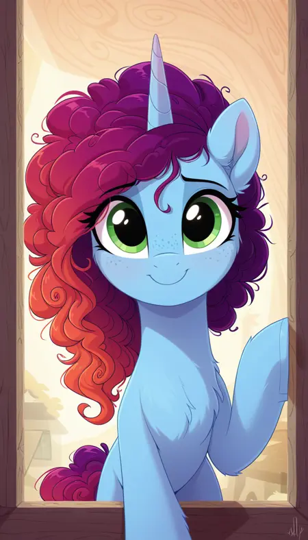 My Little Pony/MLP G5 Misty Brightdawn, Illustrious and pony