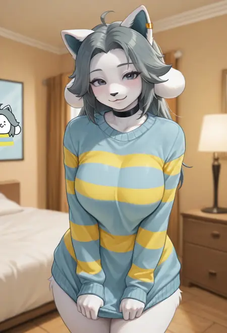 Temmie | Undertale (illustrious SDXL LoRA)