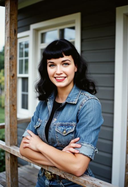 Bettie Page (Flux) - Model and Pin-Up Girl v1.0