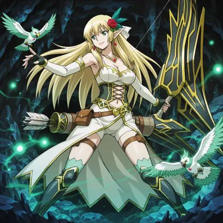 [YUGIOH] [Yu-Gi-Oh!] [Duel Card Character] [Subterror Nemesis Archer] [サブテラーの射手] [Illustrious] [IL]