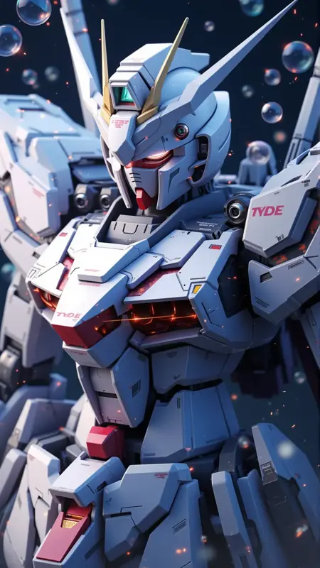 Realistic Gundam_Mech Photography Design