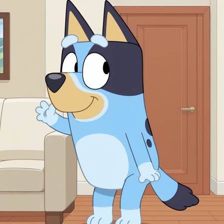 Bluey Heeler (Bluey) Illustrious - V1