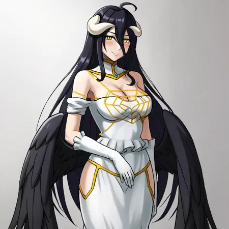 Albedo (Overlord) - Commission LoRA PonyXL [NSFW Support]