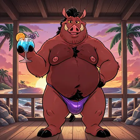 Pumbaa (Anthro)_Illustrious