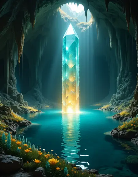 crystalline monolith