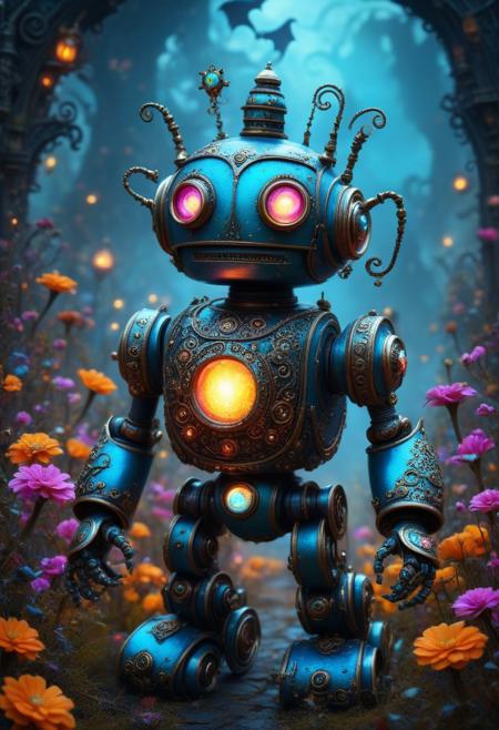 Glowing Steampunk Halloween XL v1.0