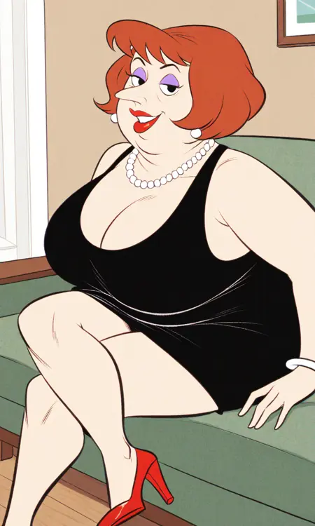 Doña Treme / Tremebunda (Condorito) | Illustrious