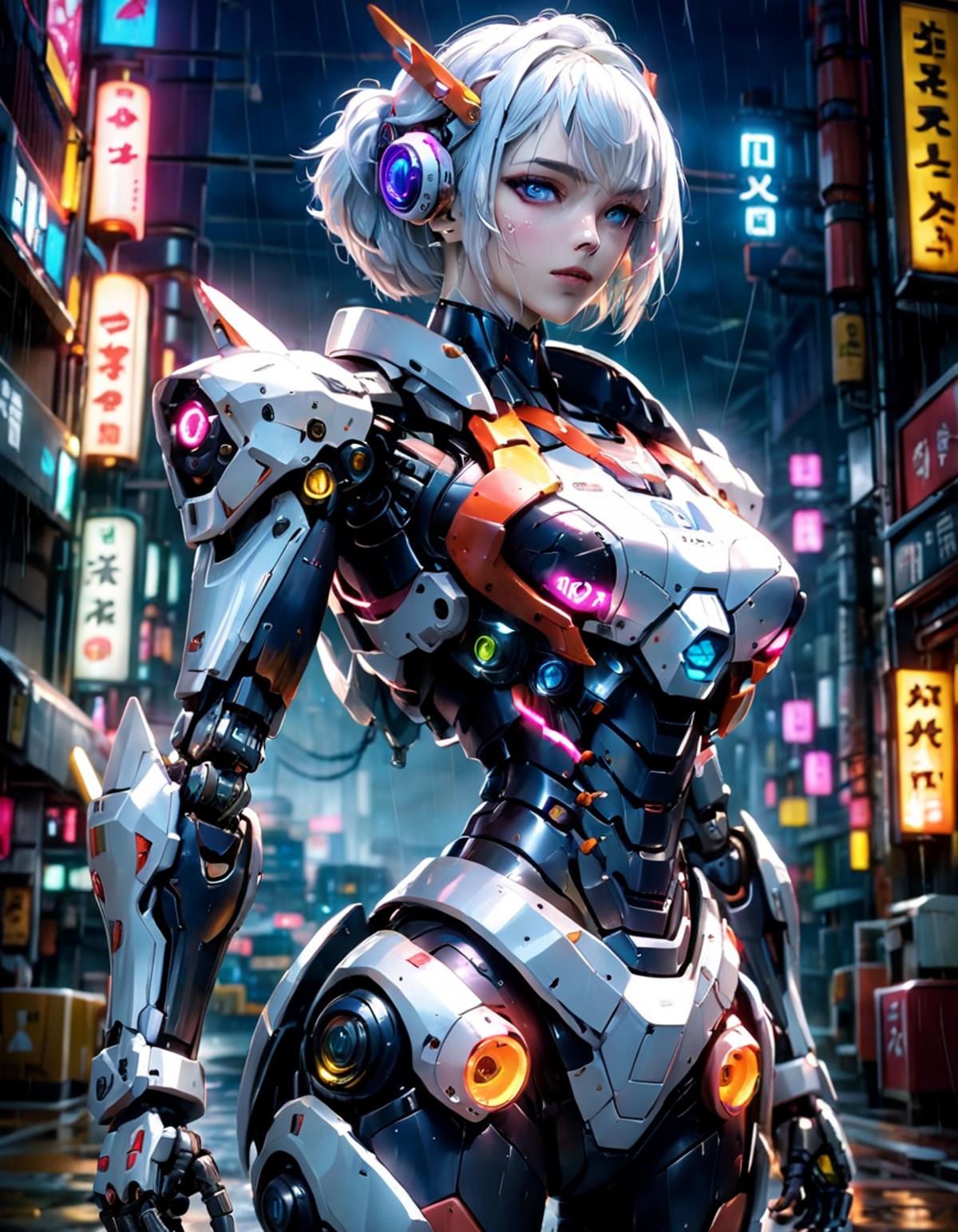 SDXL  来点机甲元素|Let's get some mecha elements image by diegocr