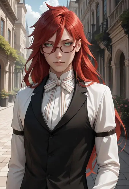 Grell from Black Butler [IllustriousXL]