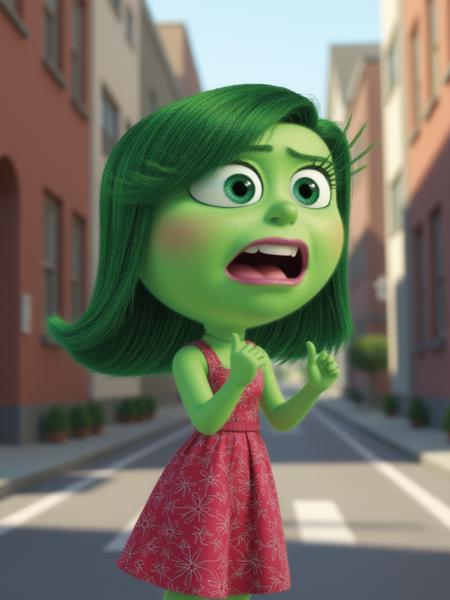 Disgust - Inside Out 2 | Flux character v1.0