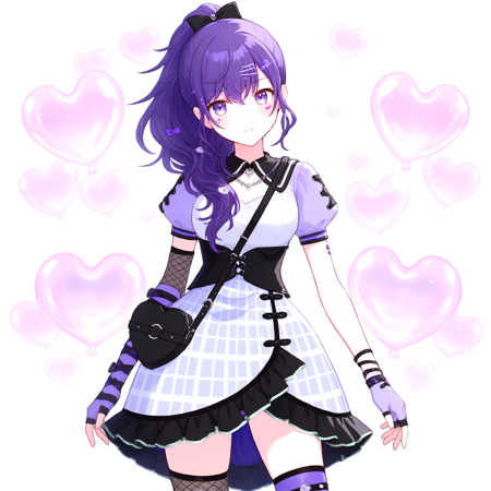 Dark Decora Heart Girl (Asahina Mafuyu) / Project SEKAI IllustriousXL