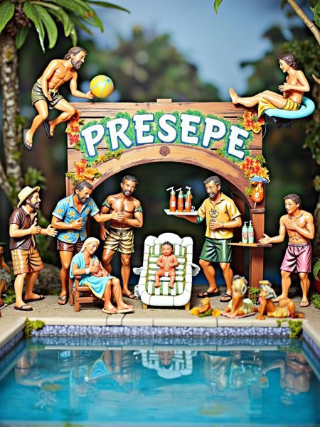 PRESEPE - Nativity Figurine/Diorama Style for FLUX v1.0