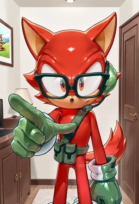 Gadget the wolf (sonic)
