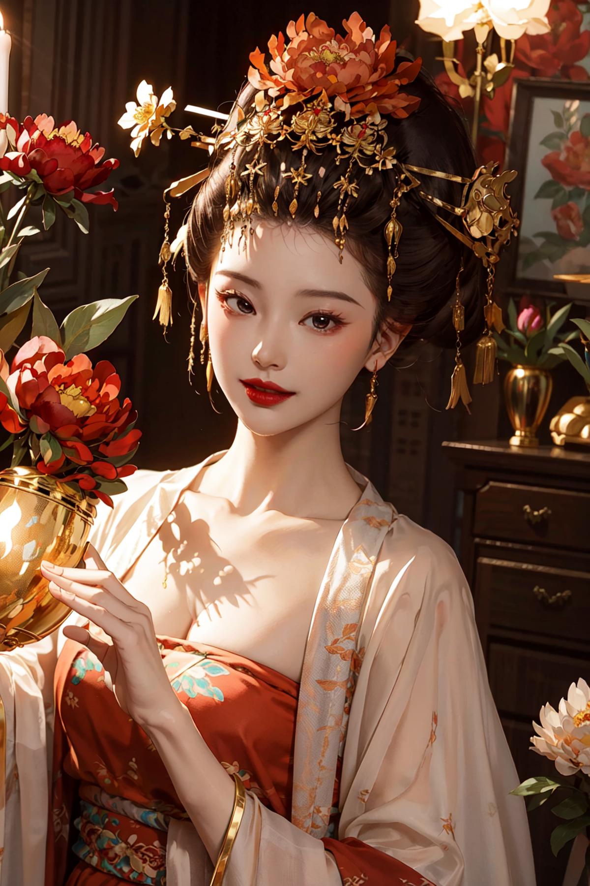 Zanhua 簪花 | Chinese style image by AprilW