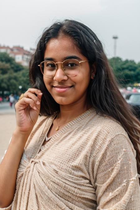 RAW photo, a portrait photo of Zainabtt in casual clothes, natural skin, 8k uhd, high quality, film grain, Fujifilm XT3  <lora:zainabtt:1.2>