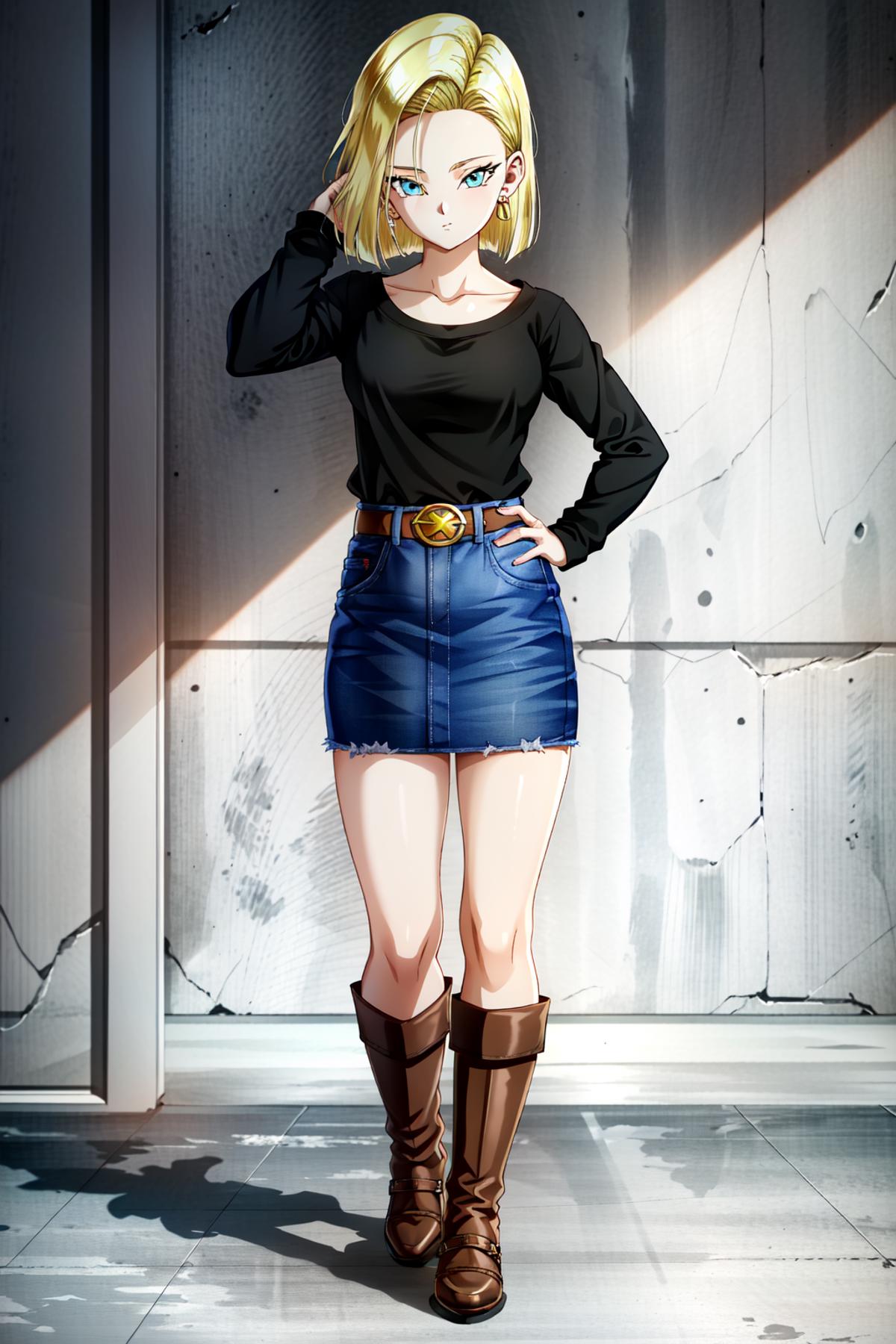 Android 18 (Dragon Ball) image by OG_Turles