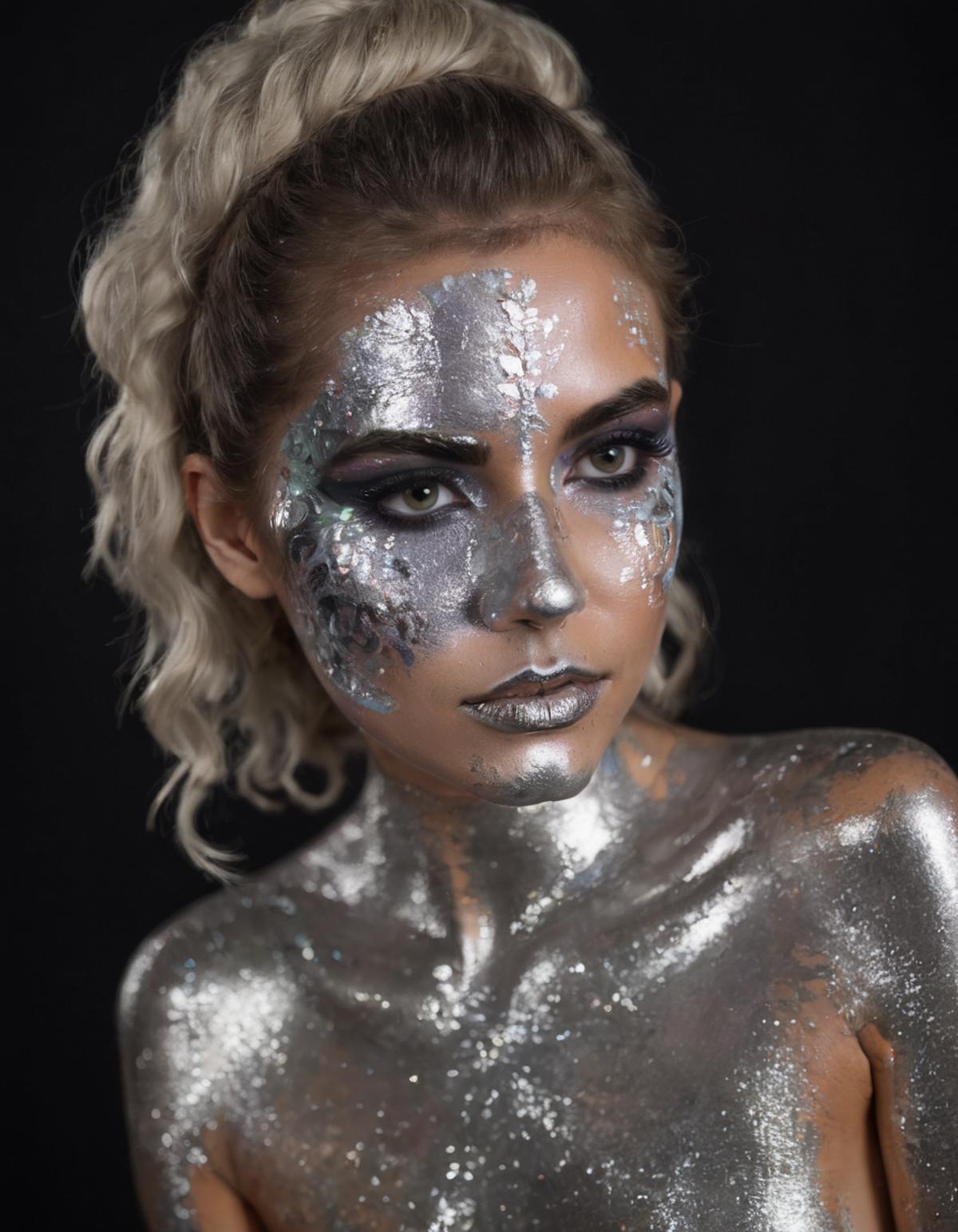 Glitter Body Paint SDXL Style LoRA image by getphat