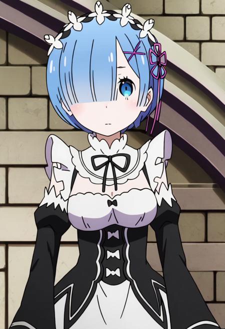 Rem (Re:Zero) Pony v2