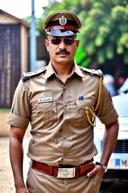 indian police service uniform