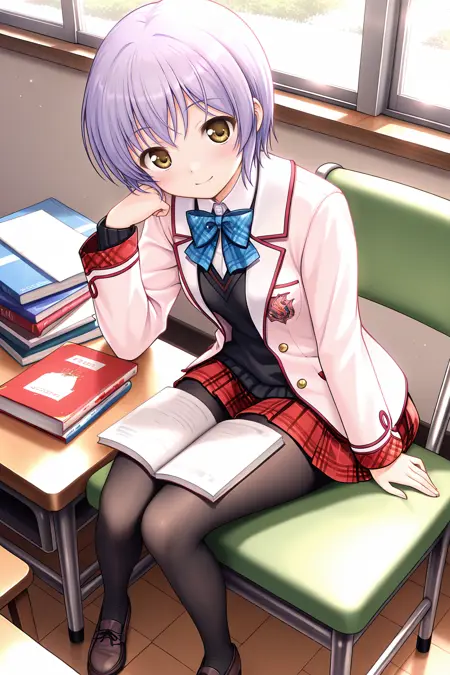 御園千莉(大図書館の羊飼い)/ Senri Misono (a good librarian like a good shepherd)