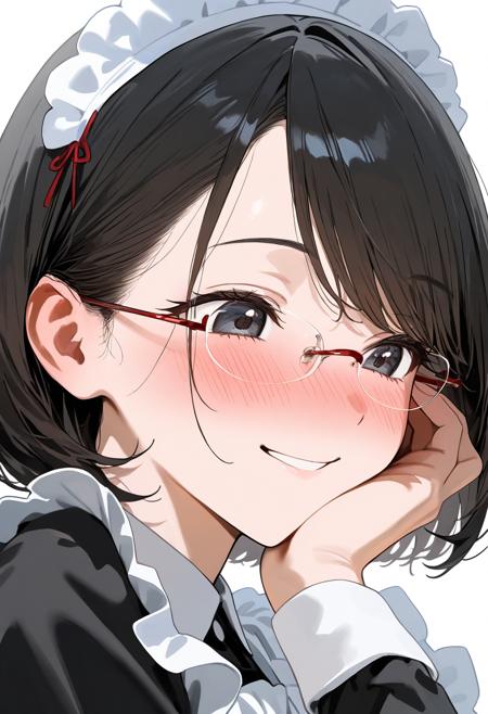 Rimless metal frame glasses1 / illustrious Illustrious_V1