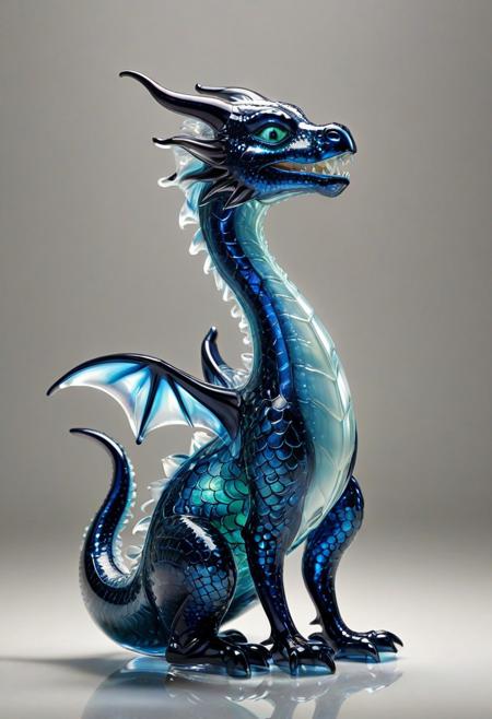 CuteUP,dragon made out of glass, murano_glass_style, dragons, ((blue dragon scales, made of glass glow, made of murano_glass,)),electricity, glow, glitch style dragon , malachite_style,perfect body, anthro, sfw, starry_morph, tail, tail tuft, fangs, anthro, cute face, detailxl, score_9, score_8_up, score_7_up, score_6_up, score_5_up,side view, detailed eyes, detailed face, detailed hands, standing full body view, diamonds, masterpiece, best quality, newest, absurdres, highres, 2024, 2023,perfect face,perfect eyes, solo,detailed, (source anime:1.3), close up, flower dragon, (tulip metal dragon:1.2),dynamic pose, creative background, countless ,cozy atmosphere, creative light overlay, 4k, masterpiece, (masterpiece), best quality, sar, (4K), (cinematic lighting), highly detailed, 8K, UHD, ultra detailed, immersive picture, vivid colors, volumetric light, cinematic light, extremely detailed CG, A dense forest of diamond trees, their branches covered in shimmering diamond leaves, glowing under a starlit sky, with glowing diamond flowers at the base, murano_glass_style