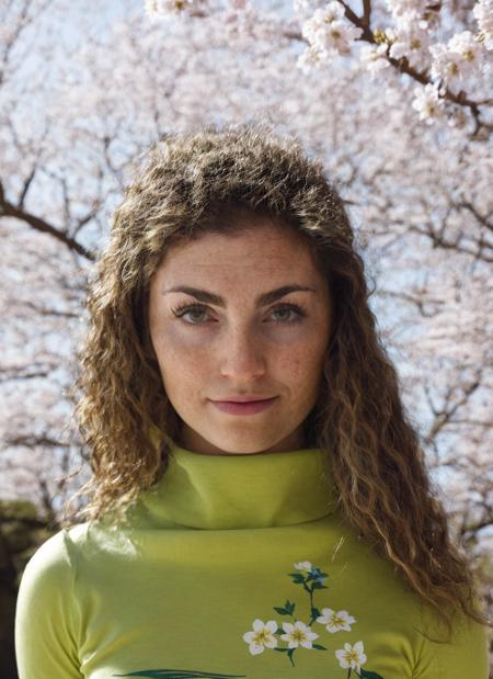 <lora:gillianbarn3s:1> gillianbarn3s, beautiful young woman, slight smile, (close up of the face:1.3), (vibrant vivid colors), green turtleneck dress, looking at the viewer, looking at the camera
Underneath the cherry blossoms in Japan, her body paint depicts a delicate sakura tree in full bloom, complementing the breathtaking scenery.