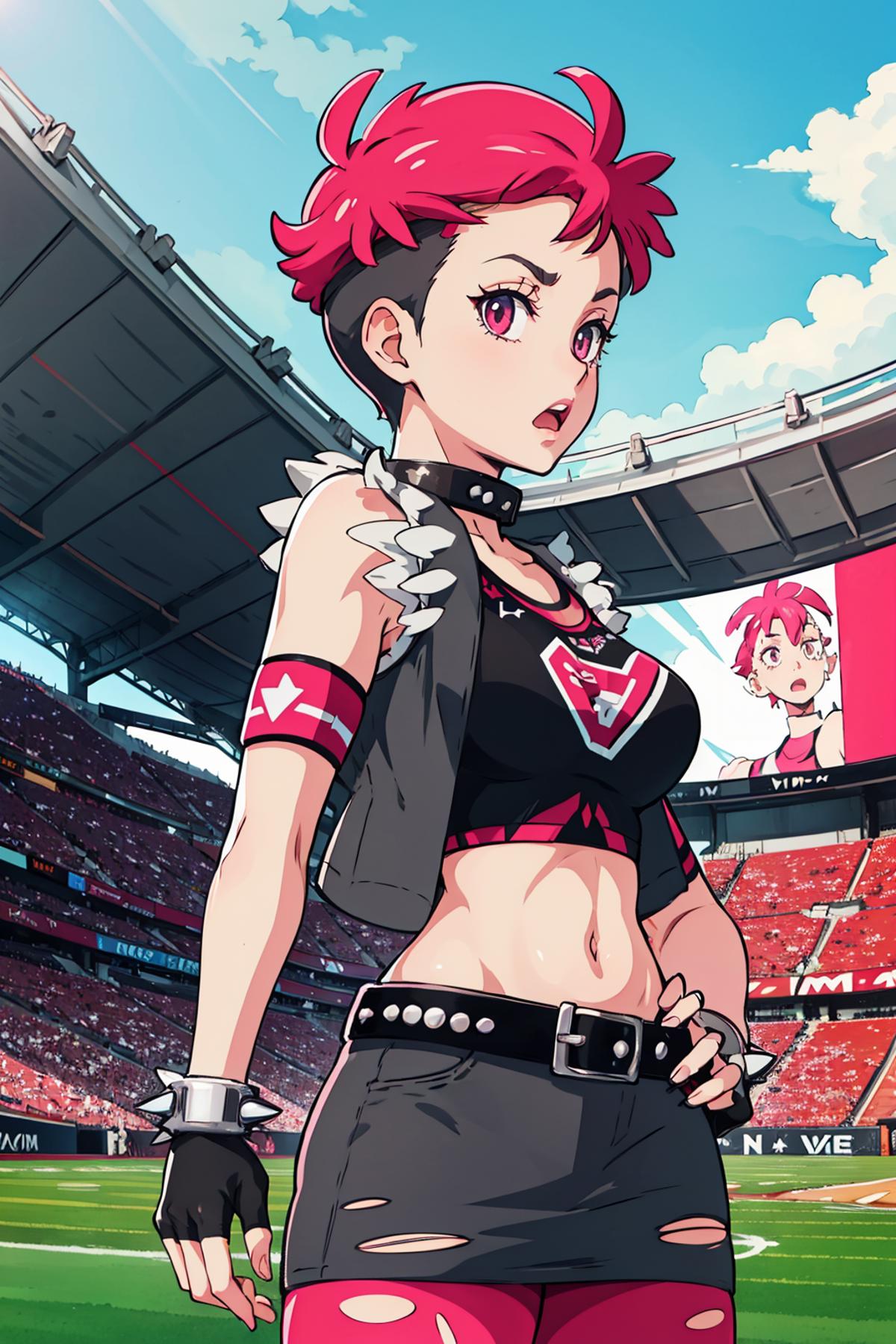 Team Yell Grunt (Pokemon) Character + Outfit LoRA image by novowels