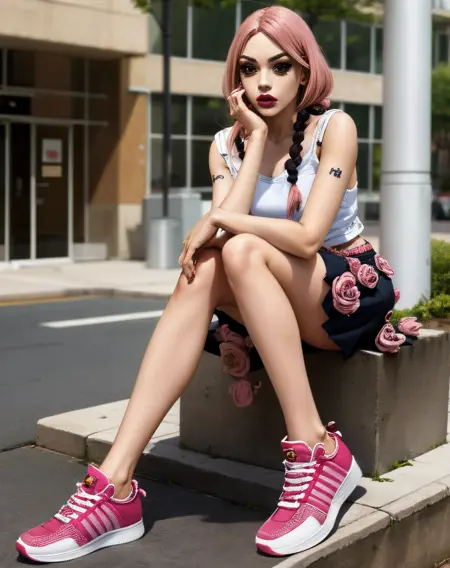Yasuho Hirose (Jojo's Bizarre Adventure) - LoRA