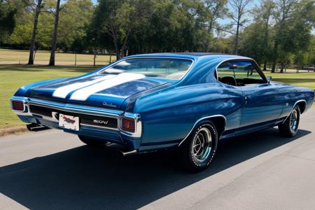 1970ChevelleSS_BLUEWHITE, musclecar,
rule of thirds,
shot by Sony a7iii,
8k uhd, high quality, high detail, 8k, vibrant color, reflections, detailed background,
<lora:3DMM_V12:0.5>
<lora:1970ChevelleSS:0.7> fcPortrait <lora:more_details:1>