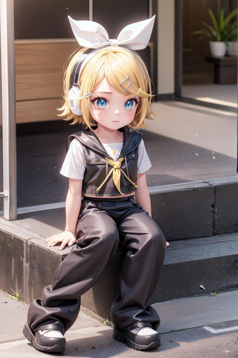 鏡音リン Kagamine Rin 镜音铃 image by fearvel