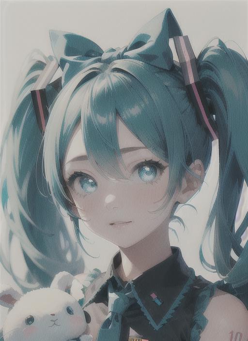 Hatsune Miku (with shiny eyes) image by Herrscher_AGGA2023