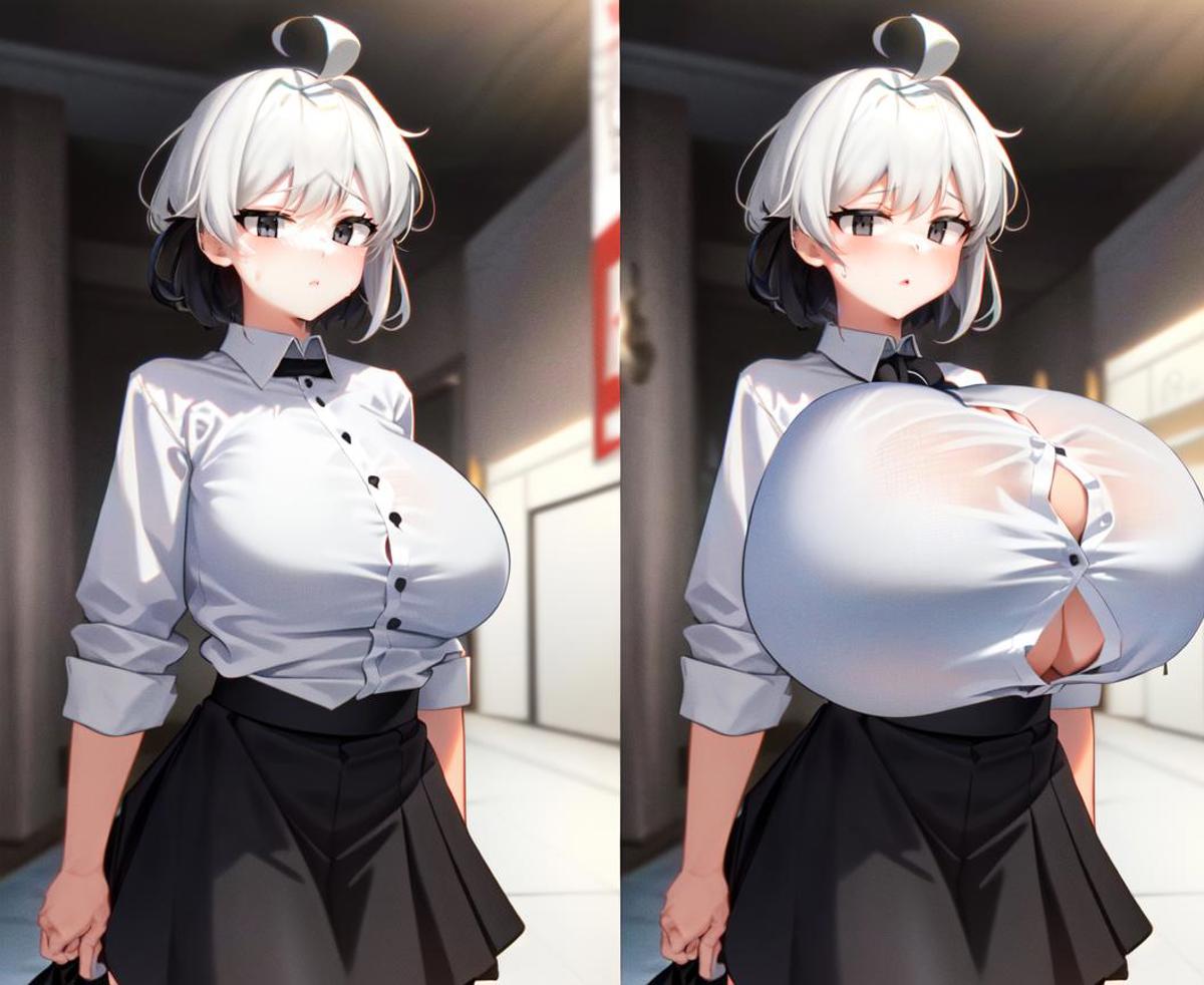 Breast Expansion Lora || 膨乳 Lora image by junnun