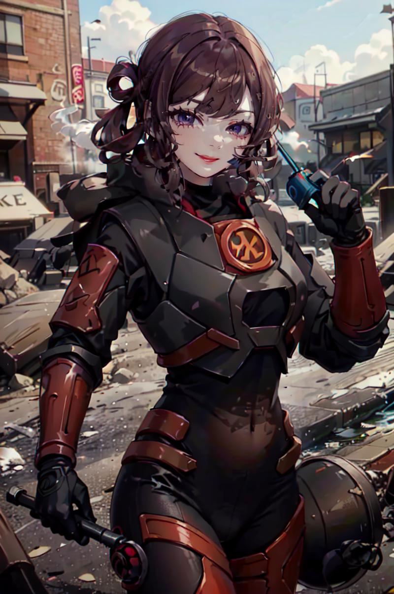 HEV Suit (Half Life) LoRA image by Maxetto