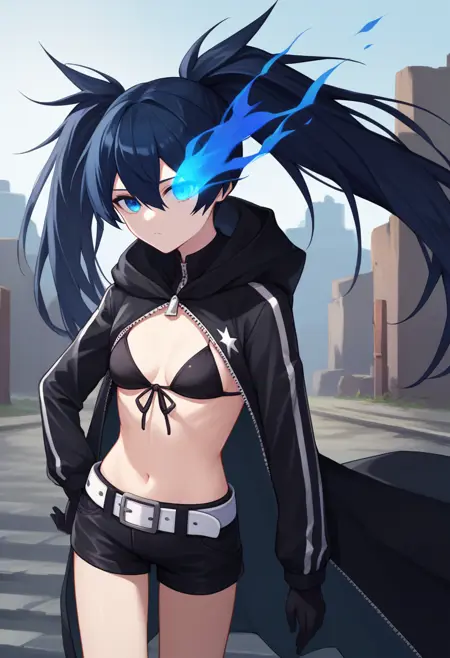 [PonyV6 XL] Black Rock Shooter | Black Rock Shooter
