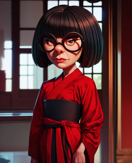 Edna Mode - The Incredibles (GILF) (1.5/PonyXL)