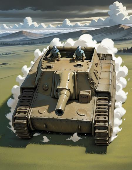Torumekian Imperial Tank (Nausicaä of the Valley of the Wind) /  トルメキア帝国戦車（風の谷のナウシカ V1